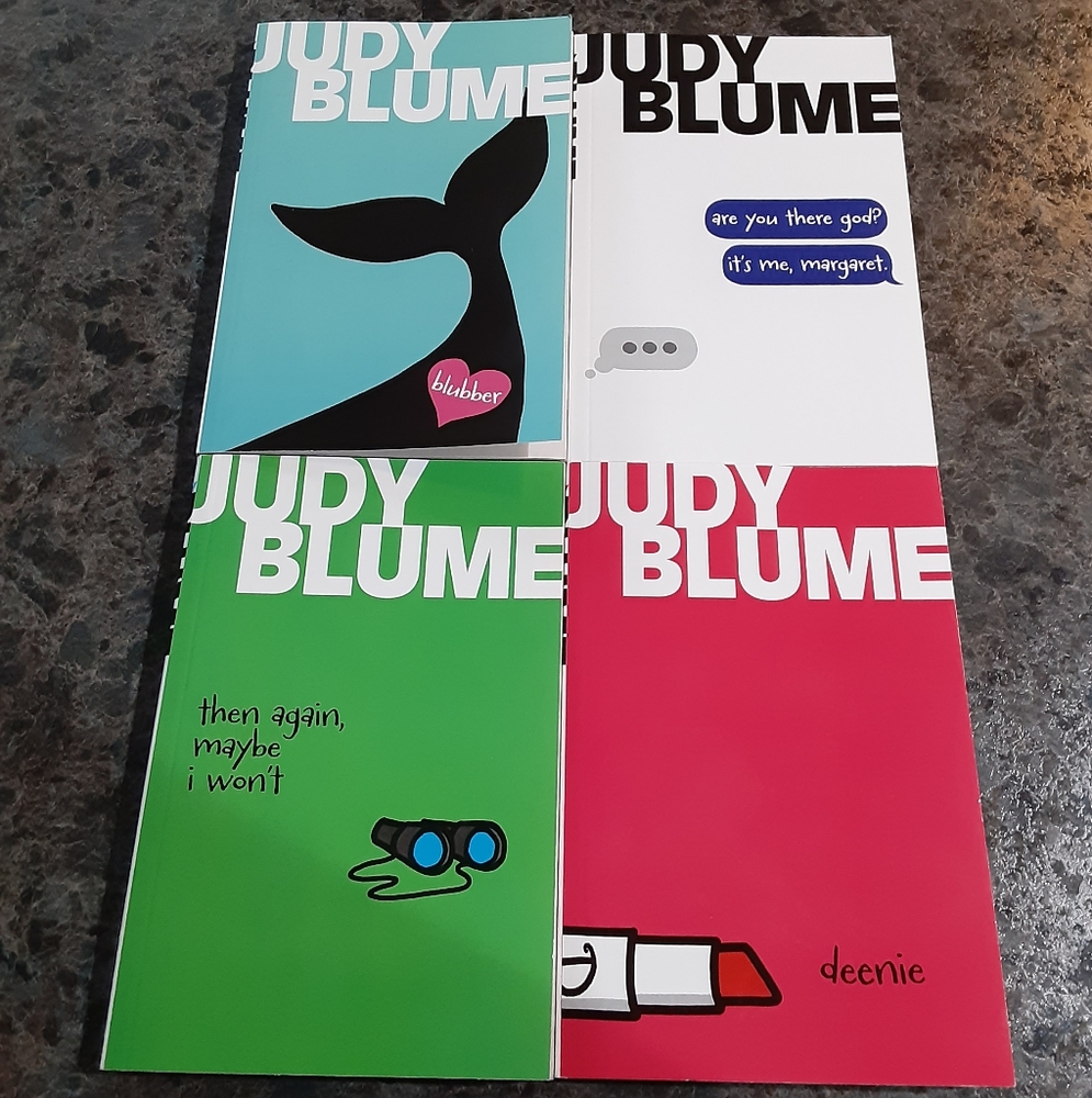 Judy Blume Essentials Book Set: 4 Adolescence Books About  Surviving Tween Years